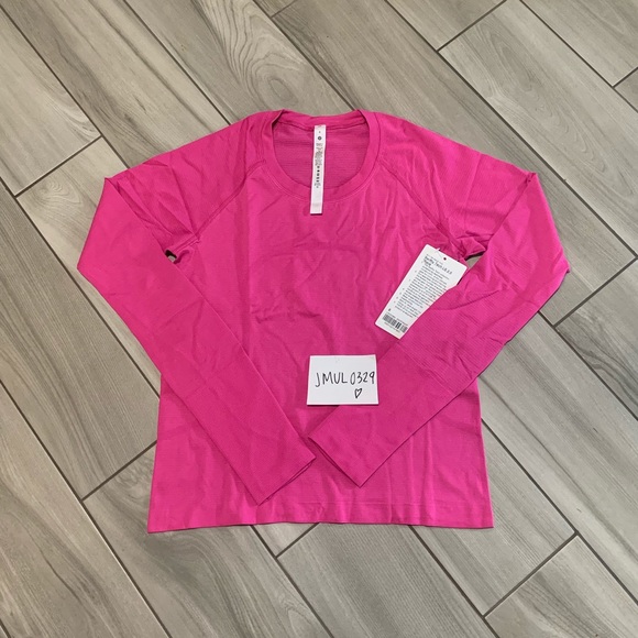 Lululemon Swiftly Tech LS 2.0 Race * Sonic Pink - Picture 5 of 6
